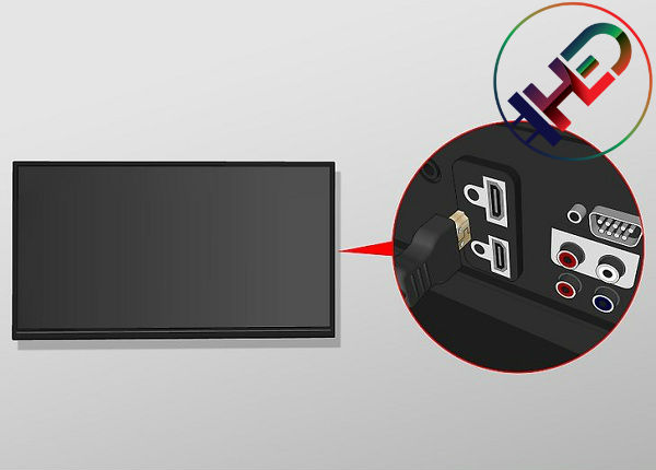 Màn hình LCD 55" sử dụng cổng đầu vào USB và SD