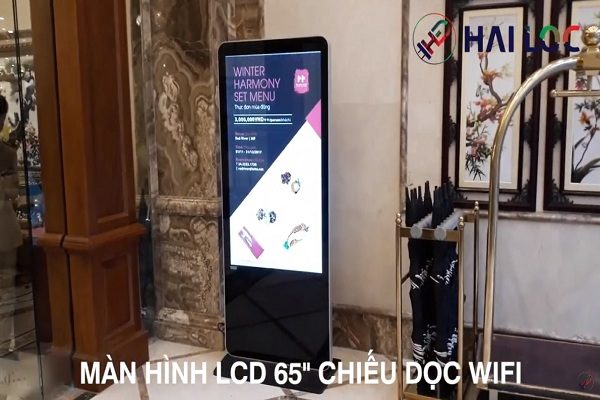 Màn hình LCD chân đứng được Hải Lộc cung cấp đạt chất lượng cao