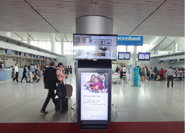 Quảng cáo Poster Frame tại sân bay mang lại những hiệu quả tốt