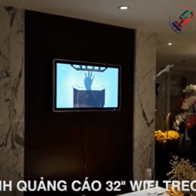 <b>Thi công màn hình quảng cáo LCD treo tường 43 inch tại La Belle Vie Hotel - Hà Nội</b>