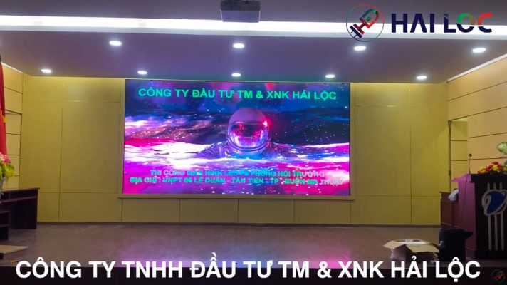 Thi Công Màn hình LED P2 VNPT Đăk Lắk  