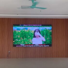 Thi công màn hình LED P3 Hội Trường Tung tâm Bồi Dưỡng Chính Trị Huyện Đức Trọng  
