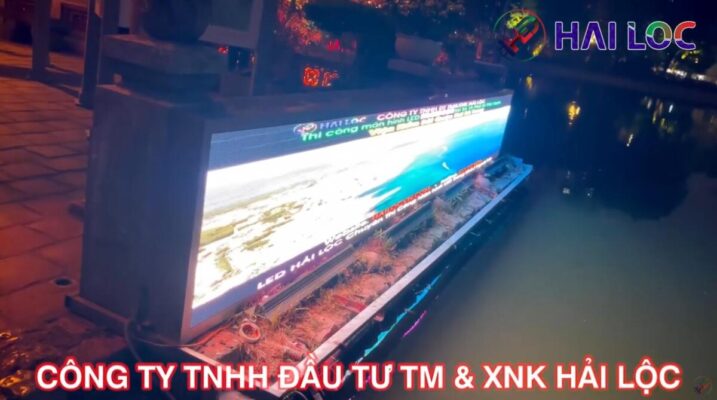 Hải Lộc thi công màn hình LED Ngoài trời P5 Tại Đền Ngọc Sơn, Hồ Hoàn Kiếm  