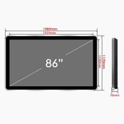 Màn hình quảng cáo treo tường 86 inch - Hải Lộc