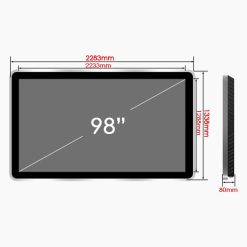 Màn hình quảng cáo treo tường 98 inch - Hải Lộc