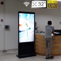 Màn Hình Quảng Cáo LCD Chân Đứng 32 Inch Wifi: Giải Pháp Hiển Thị Hiệu Quả 2026 - Hải Lộc