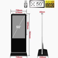 Màn Hình Quảng Cáo LCD Chân Đứng 49 Inch: Giải Pháp Hiển Thị Chuyên Nghiệp, Giá Tốt Nhất - Hải Lộc