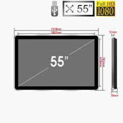 Màn Hình Quảng Cáo LCD Treo Tường 55 Inch: Giải Pháp Hiển Thị Hiệu Quả - Hải Lộc