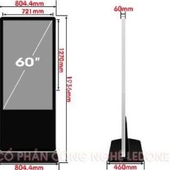 Màn hình quảng cáo LCD chân đứng 60 inch SAMSUNG/LG - Hải Lộc