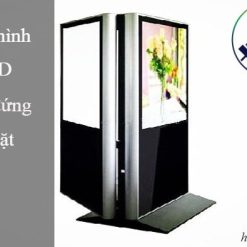 Màn hình quảng cáo LCD chân đứng 2 mặt - Hải Lộc