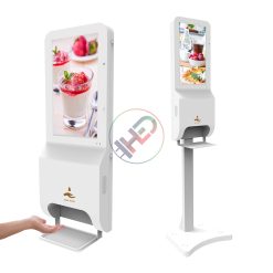 Màn hình quảng cáo lcd tích hợp máy sát khuẩn - Hải Lộc