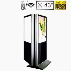 Màn Hình Quảng Cáo Chân Đứng 2 Mặt LCD 43 Inch Cao Cấp - Giải Pháp Truyền Thông Đa Hướng