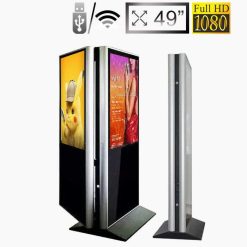Màn hình quảng cáo chân đứng 2 mặt 49 inch chính hãng - HẢI LỘC