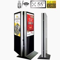 Màn hình quảng cáo chân đứng 2 mặt LCD 55 inch Samsung/LG chính hãng tại Hải Lộc