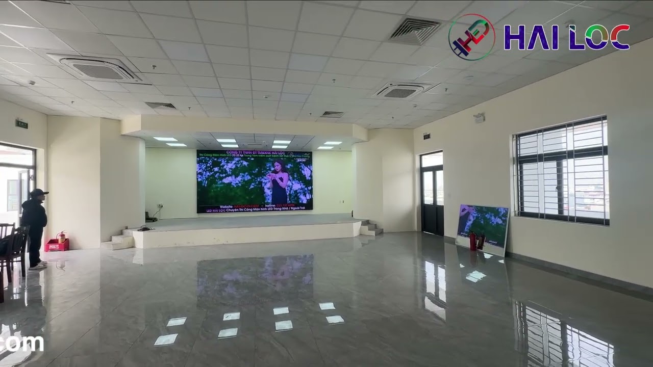 Thi công màn hình LED P2 tại CDC Hải Phòng – Cơ sở y tế chuyên nghiệp - Hình ảnh dự án thực tế LED Hải Lộc thi công