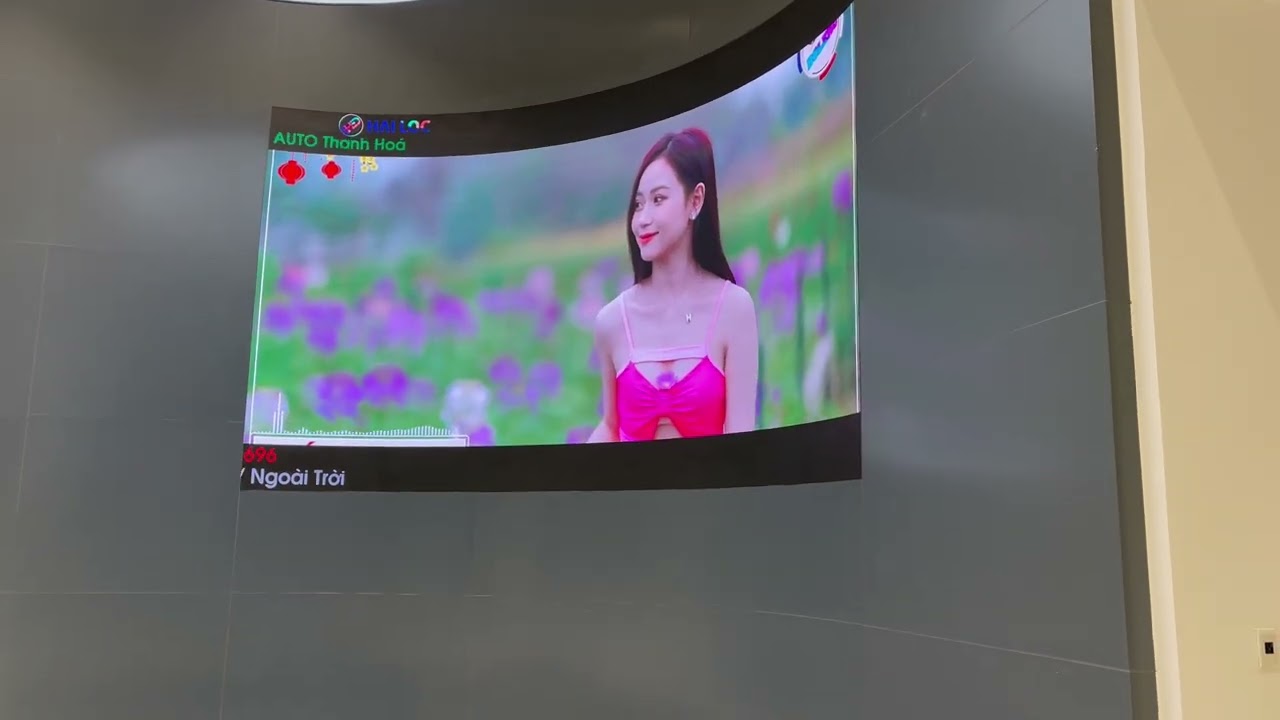 Thi công màn hình LED P2 tại Showroom BYD Thanh Hóa – Công Module Dẻo - Hình ảnh dự án thực tế LED Hải Lộc thi công