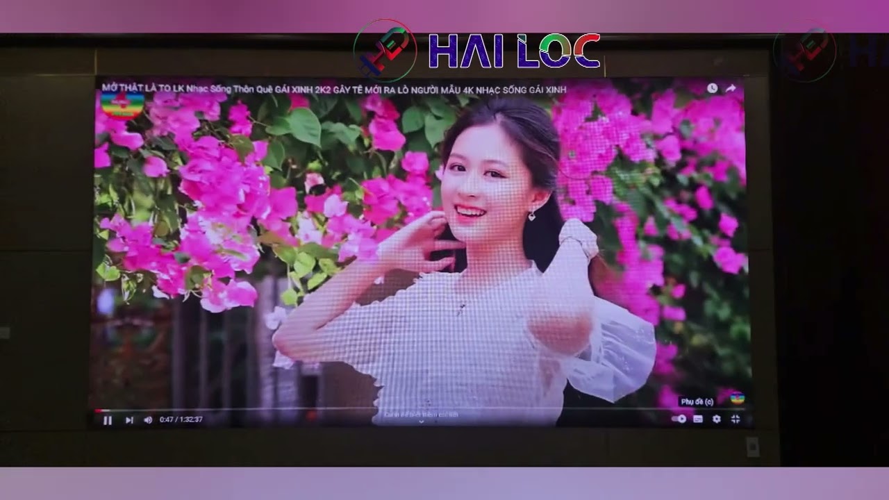 Thi công màn hình LED P2 tại ỦY BAN NHÂN DÂN HUYỆN ÂN THI - Hưng Yên - Hình ảnh dự án thực tế LED Hải Lộc thi công