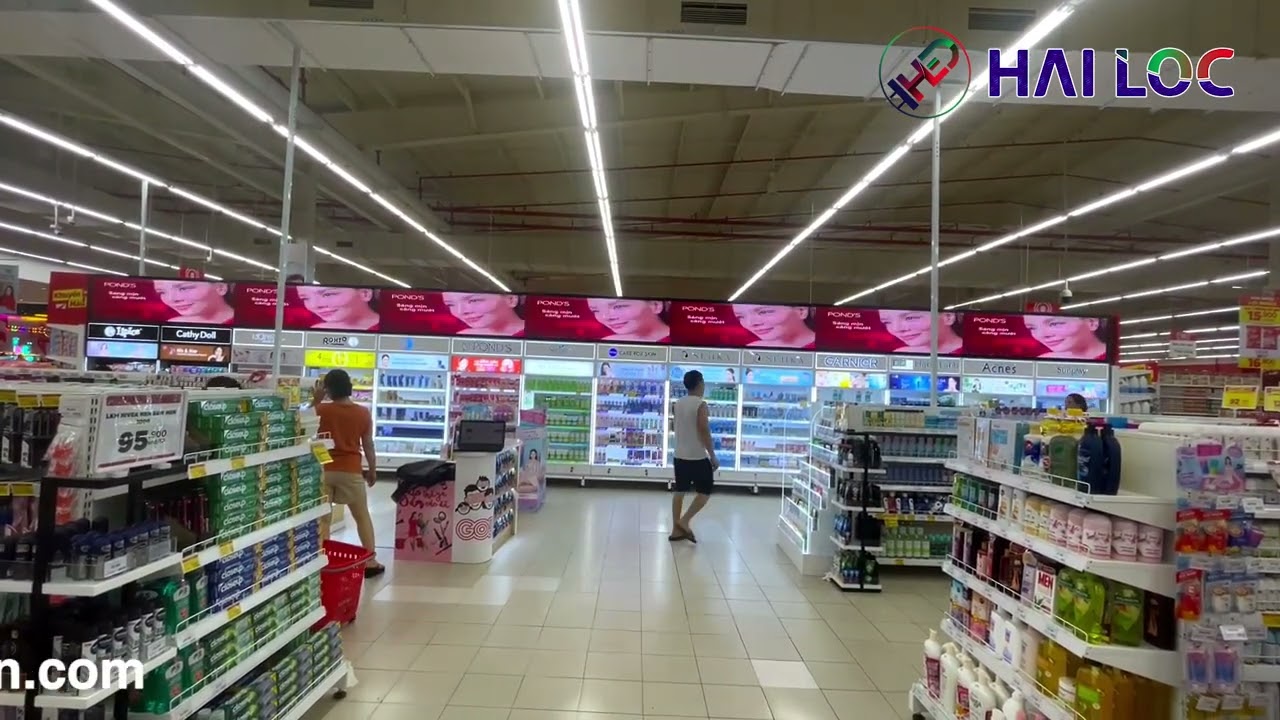 Thi công màn hình LED P3 tại Siêu Thị GO Thanh Hóa – Dự án Showroom chuyên nghiệp - Hình ảnh dự án thực tế LED Hải Lộc thi công
