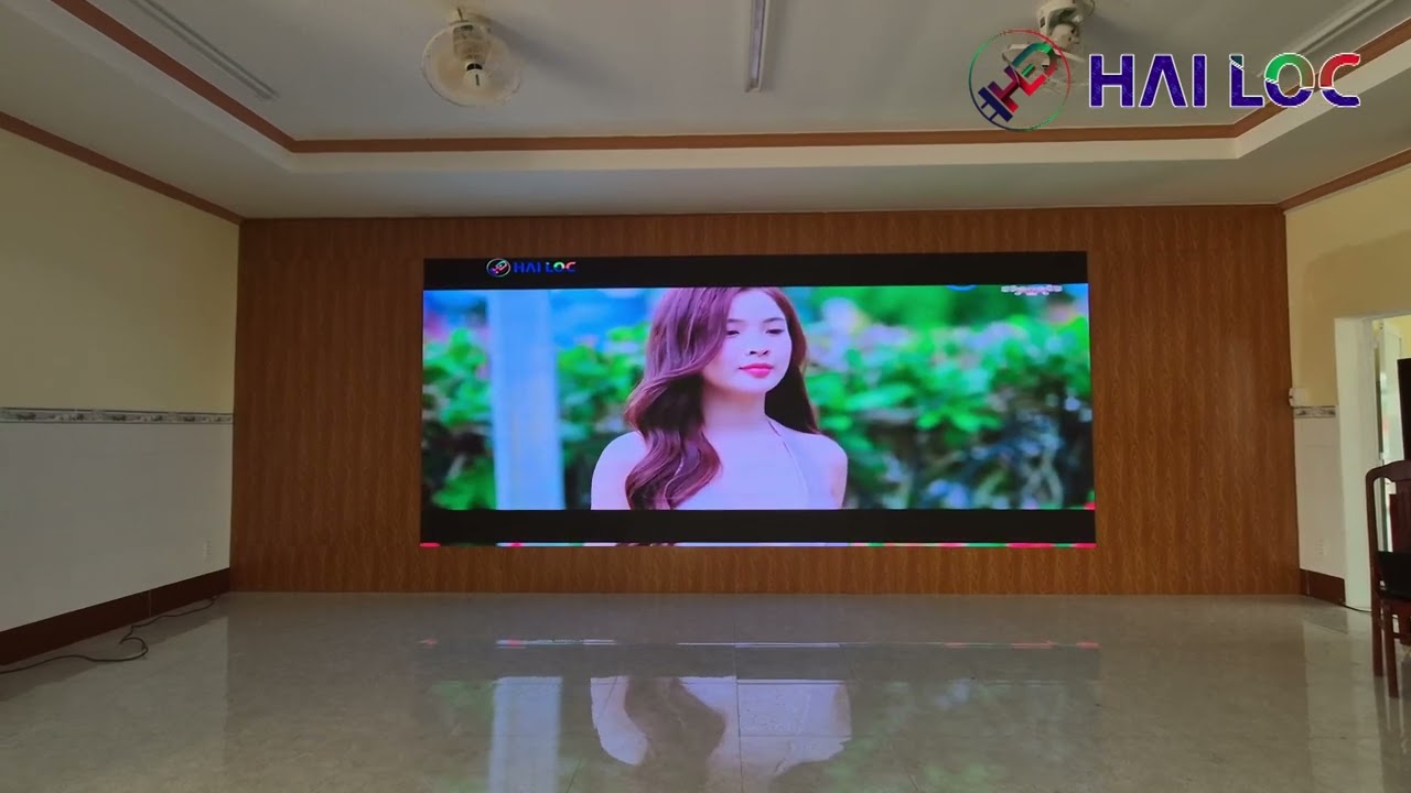Thi công màn hình LED P3 tại Bộ Chỉ huy Quân sự Hà Tiên - Hải Lộc - Hình ảnh dự án thực tế LED Hải Lộc thi công