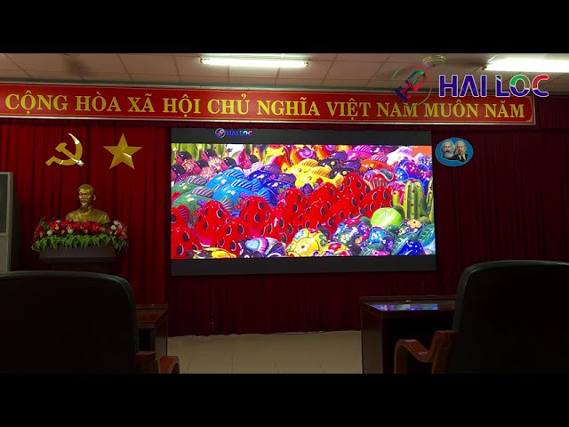 Thi công màn hình LED tại Trường ĐH Lâm Nghiệp Đồng Nai - Hải Lộc - Hình ảnh dự án thực tế LED Hải Lộc thi công