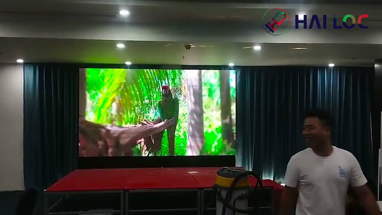 Thi công màn hình LED P3 tại iLoc Khách sạn Canvas Đà Nẵng - 234 Võ Nguyên Giáp - Hình ảnh dự án thực tế LED Hải Lộc thi công