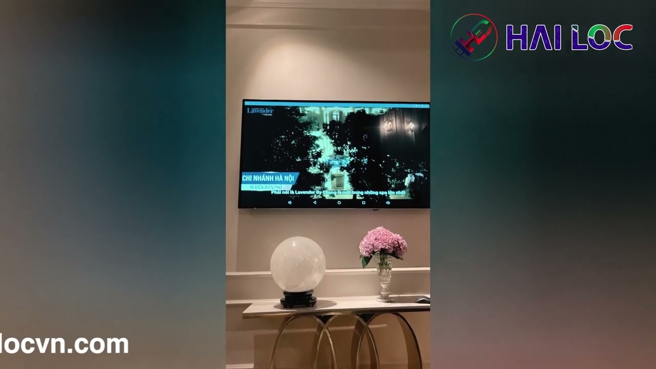 Thi công lắp ráp 6 màn hình 65 inch tại dự án Lavender By CHANG - Hải Lộc - Hình ảnh dự án thực tế LED Hải Lộc thi công