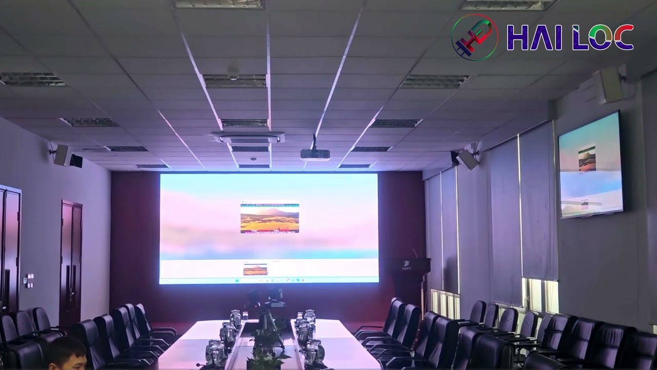 Thi công màn hình LED P1.86 Cao Cấp Nhôm Đúc cho VNPT Hoàn Kiếm Hà Nội - Hình ảnh dự án thực tế LED Hải Lộc thi công