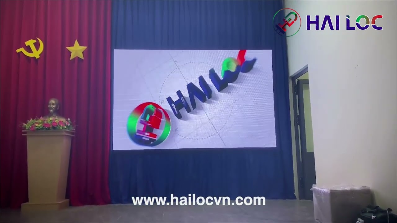 Thi công màn hình LED P2.5 tại UBND Xã Sơn Điền – Giải pháp hiển thị chuyên nghiệp - Hình ảnh dự án thực tế LED Hải Lộc thi công