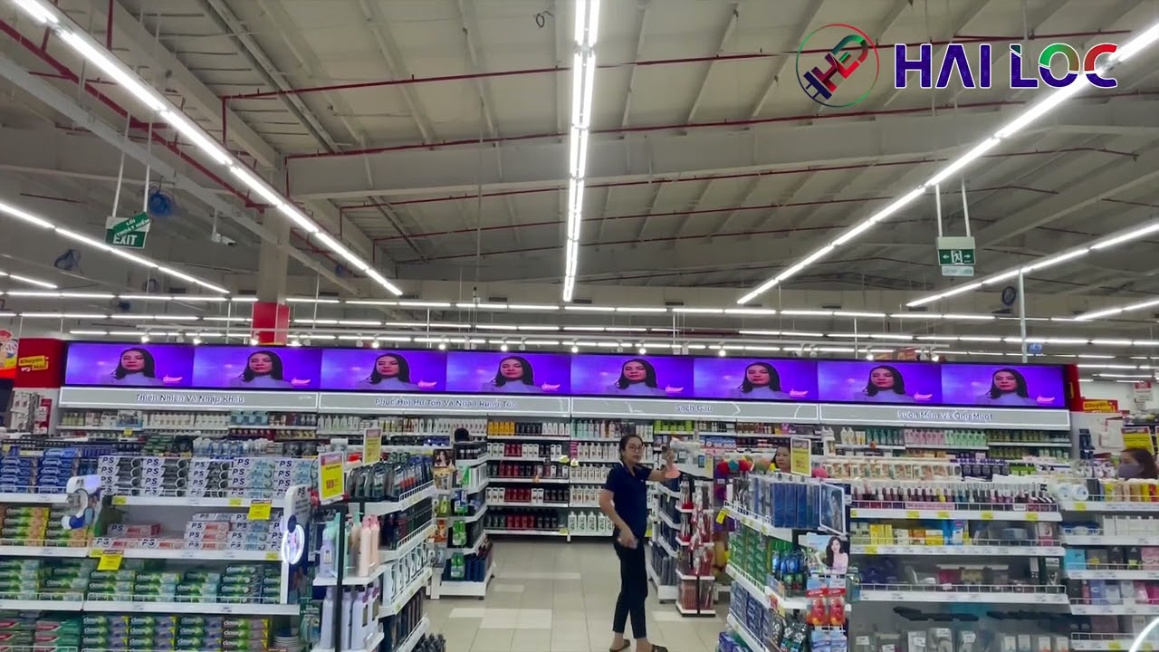 Thi công màn hình LED P3 tại Go Hải Dương – Hiển thị sắc nét - Hình ảnh dự án thực tế LED Hải Lộc thi công