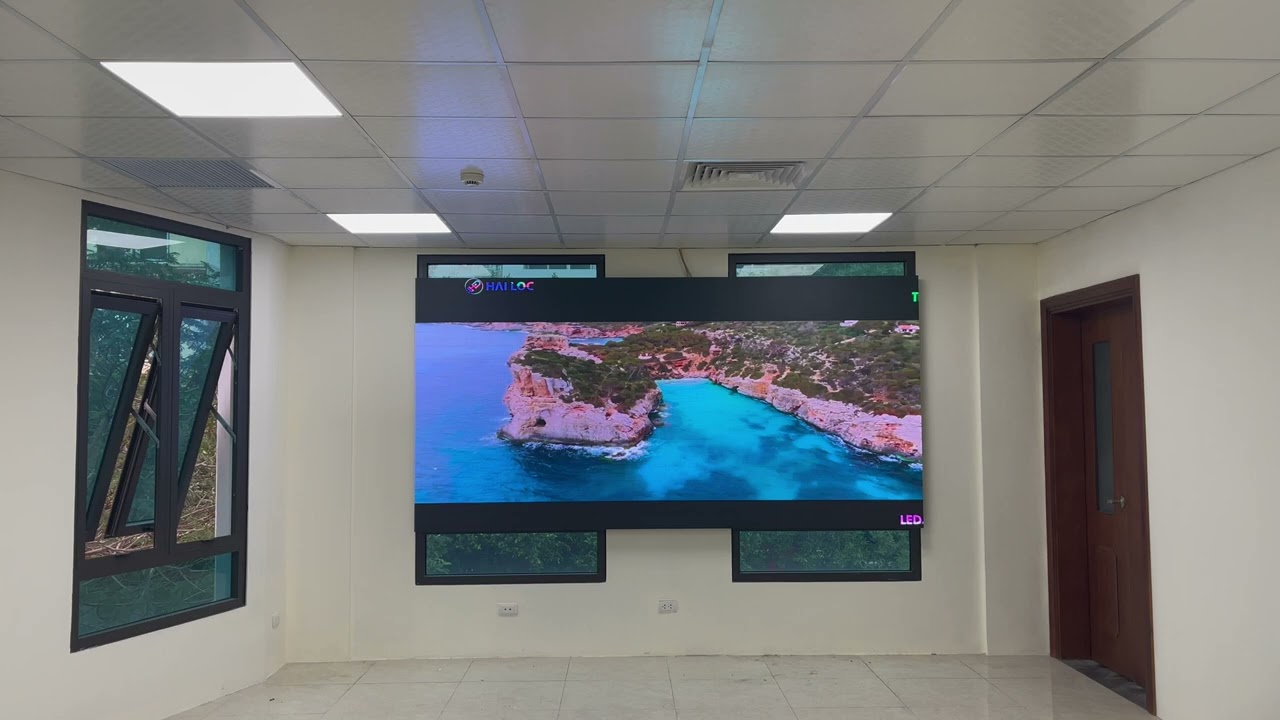 Thi công màn hình LED P2 tại Viện Kiểm Sát Q. Hai Bà Trưng - Hà Nội - Hình ảnh dự án thực tế LED Hải Lộc thi công
