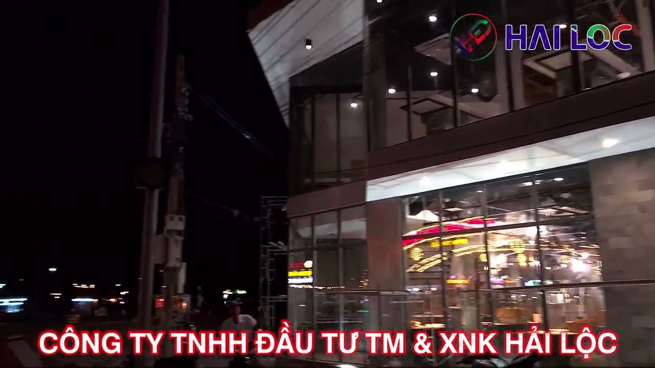 Thi công màn hình LED P3.97 outdoor tại nhà hàng lẩu hấp thủy Mose Ninh Thuận - Hình ảnh dự án thực tế LED Hải Lộc thi công
