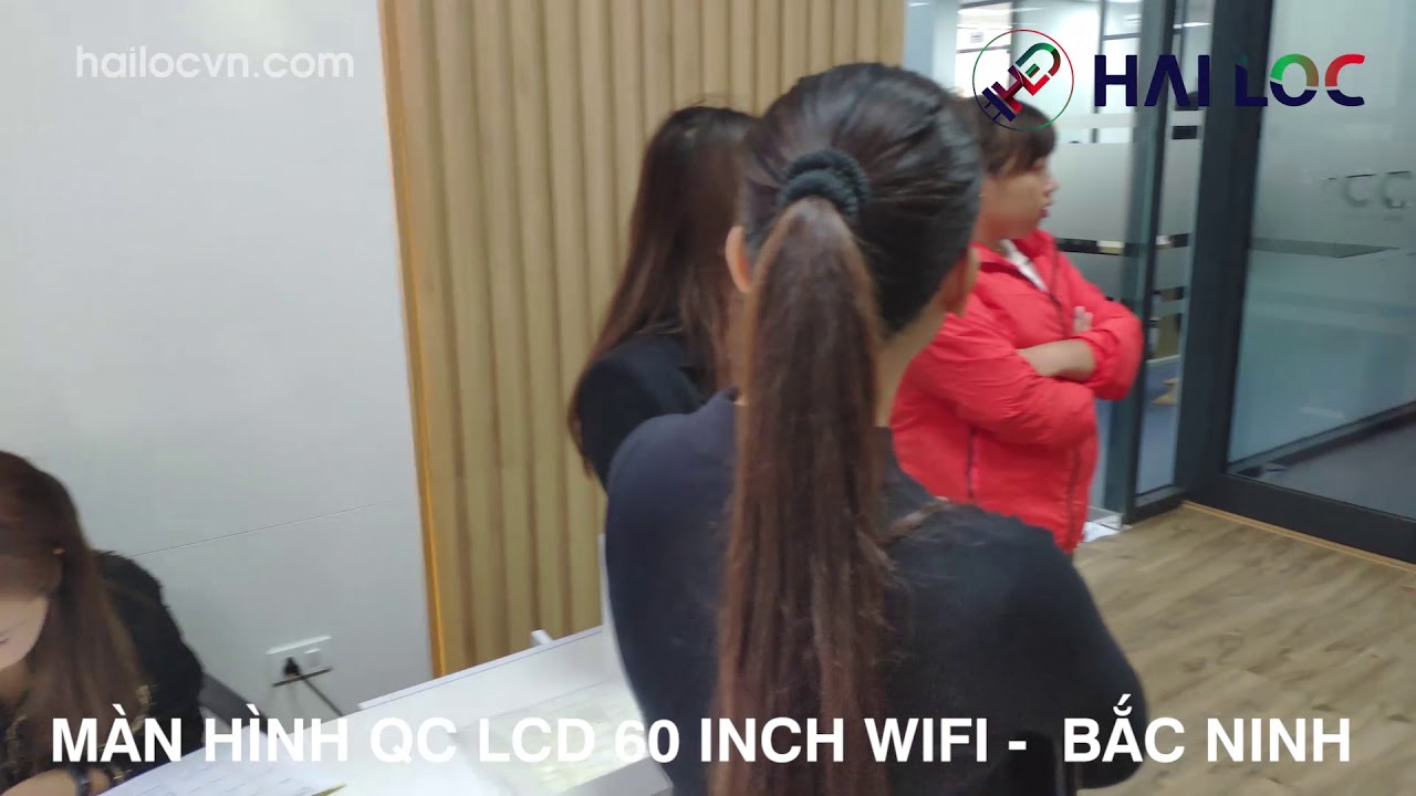 Thi công màn hình 60 inch quảng cáo tại Vĩnh Cát, thành phố Bắc Ninh - Hình ảnh dự án thực tế LED Hải Lộc thi công