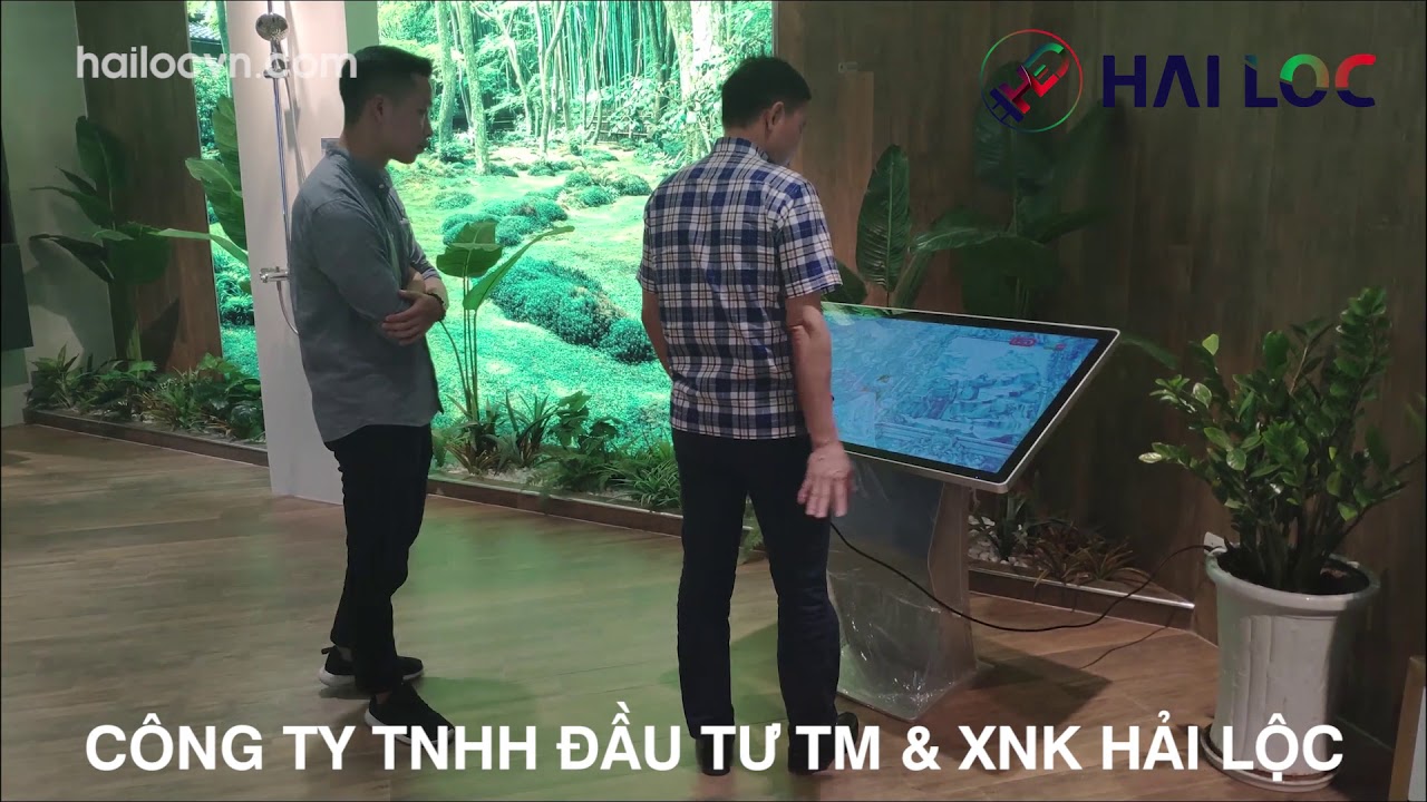 Thi công màn hình LED 43 inch chân chữ K Android cho quán cafe - Hải Lộc - Hình ảnh dự án thực tế LED Hải Lộc thi công