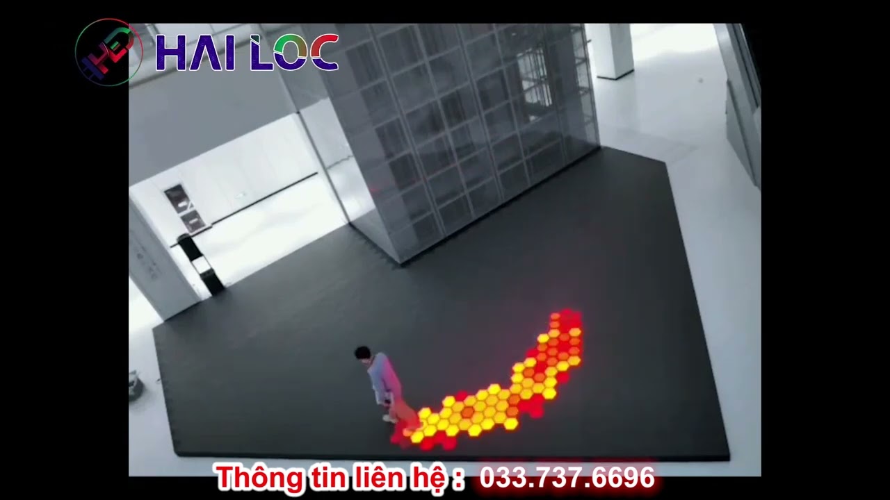 Thi công màn hình LED Video sàn Hải Lộc - Giải pháp trình chiếu chuyên nghiệp - Hình ảnh dự án thực tế LED Hải Lộc thi công