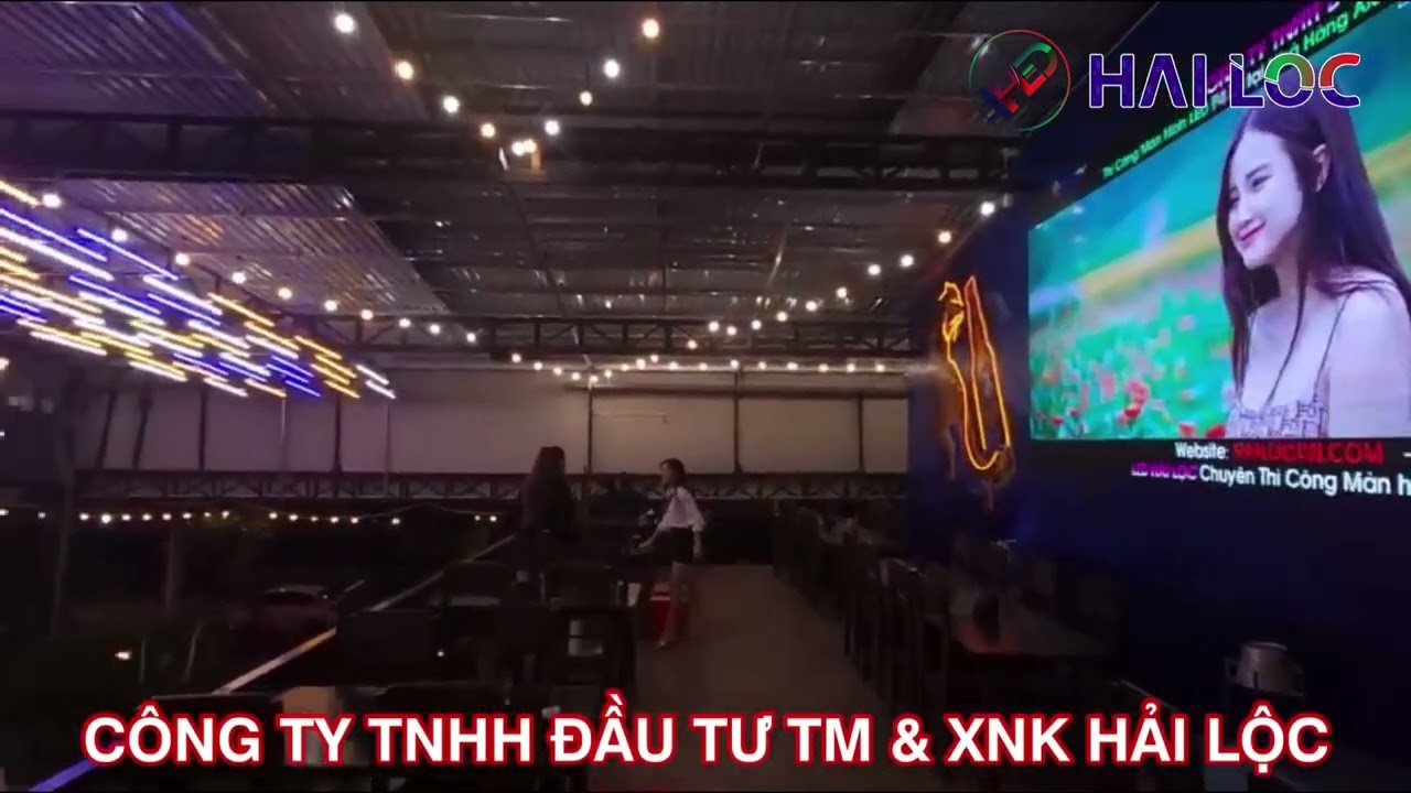 Thi công màn hình LED P2 tại Nhà Hàng Alô Dzô 100 – Giải pháp trình chiếu chuyên nghiệp - Hình ảnh dự án thực tế LED Hải Lộc thi công