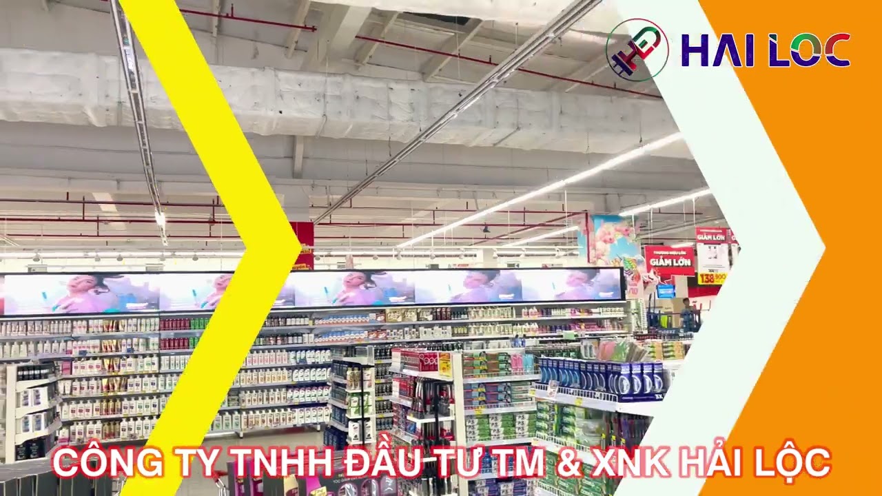 Thi công màn hình LED P3 tại Đại Siêu Thị Big Go Thang Long - Hải Lộc - Hình ảnh dự án thực tế LED Hải Lộc thi công