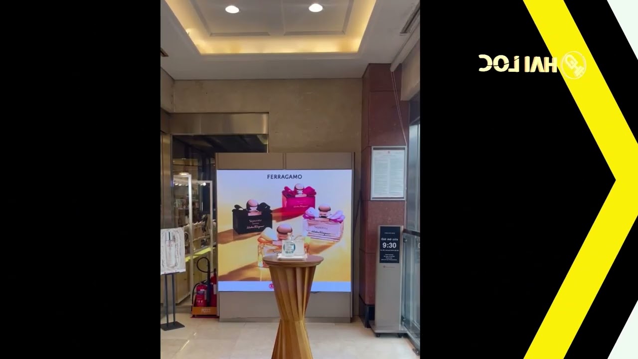 Thi công màn hình LED P2.5 tại Trung tâm thương mại TAKASHIMAYA 65 Lê Lợi - Hồ Chí Minh - Hình ảnh dự án thực tế LED Hải Lộc thi công