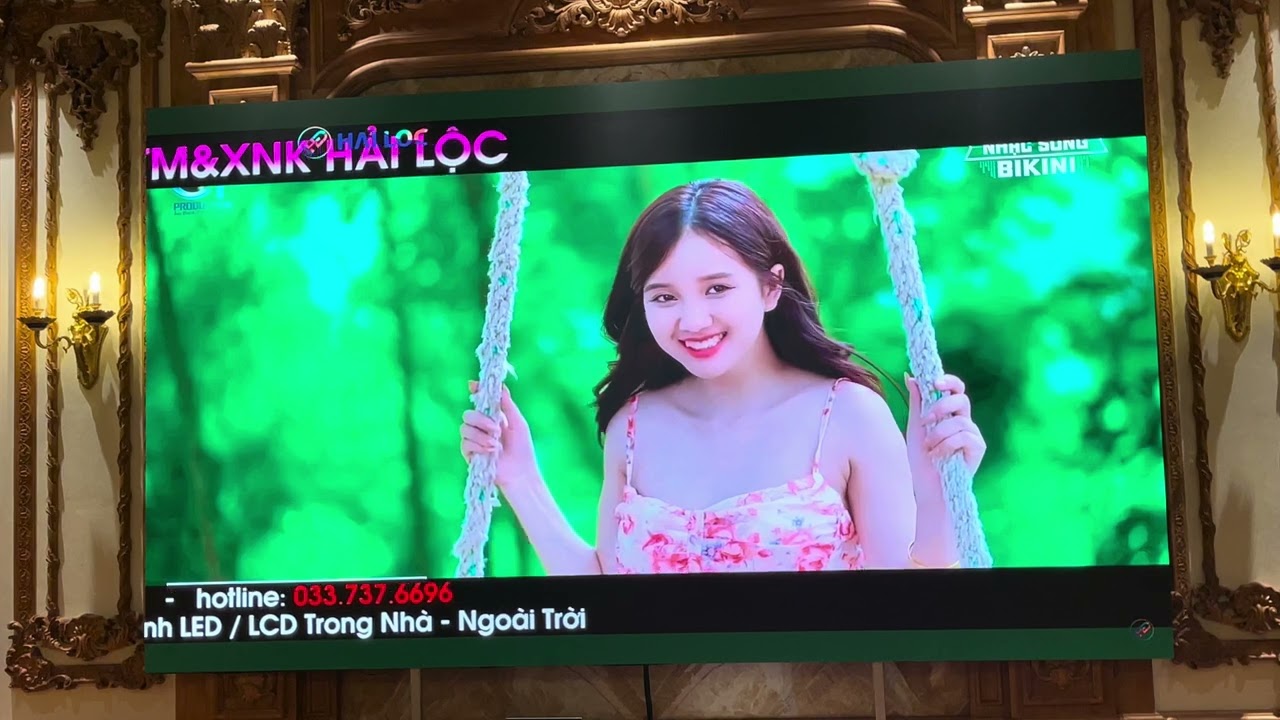Thi công màn hình LED P1.53 tại Lấu đài Xuân Thủy - Hải Lộc - Hình ảnh dự án thực tế LED Hải Lộc thi công
