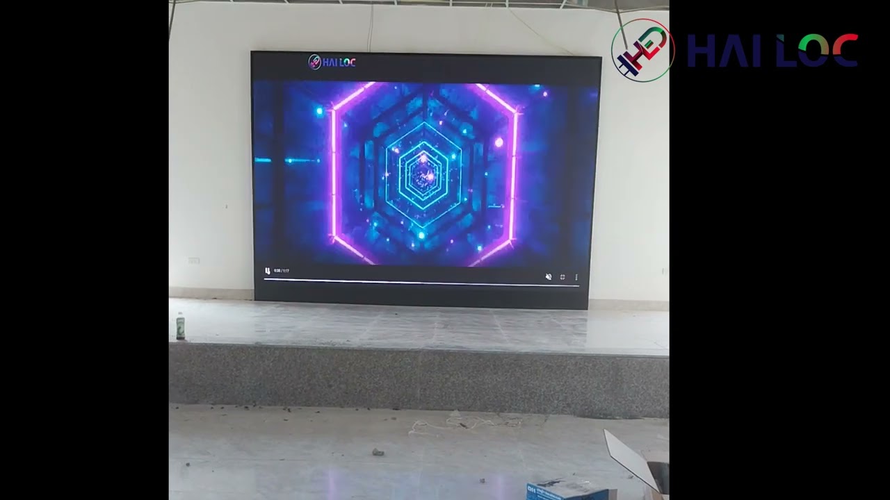 Thi công màn hình LED indoor tại UBND Phường Phương Liệt, Thanh Xuân, Hà Nội - Hình ảnh dự án thực tế LED Hải Lộc thi công