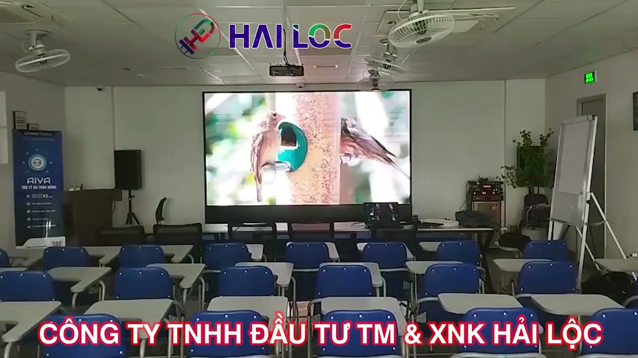 Thi công màn hình LED 5m2 tại Triều Khúc cho CTy TNHH MTV Thương Mại Và Tư Vấn Đầu Tư Công Nghiệp - Hình ảnh dự án thực tế LED Hải Lộc thi công
