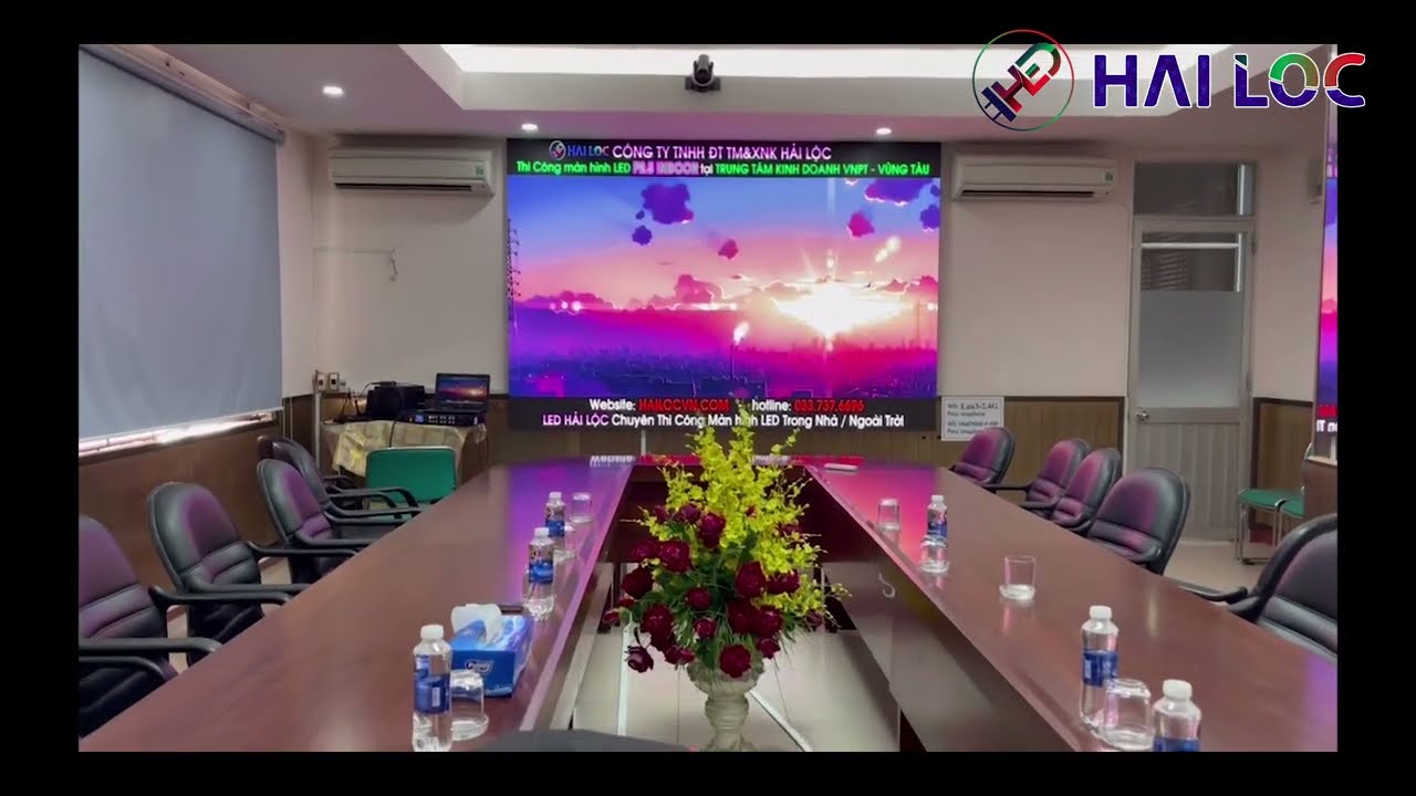 Thi công màn hình LED P2.5 tại VNPT Vũng Tàu – Giải pháp hiển thị viễn thông chuyên nghiệp - Hình ảnh dự án thực tế LED Hải Lộc thi công
