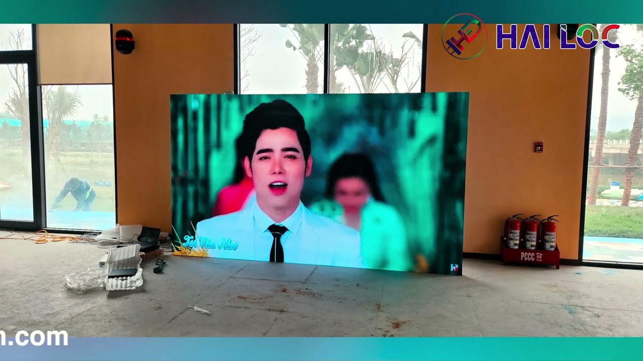 Thi công màn hình LED P2.6 tại Khu Nghỉ Dưỡng Flamingo Tân Trào – Hải Lộc - Hình ảnh dự án thực tế LED Hải Lộc thi công