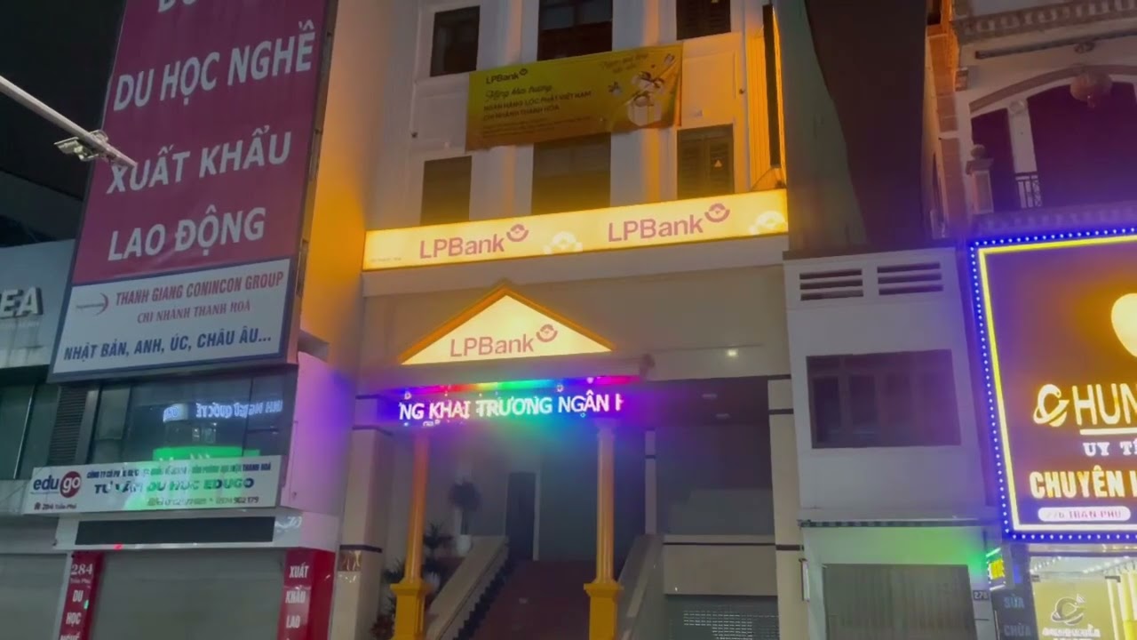 Thi công màn hình LED P5 outdoor tại LPBank Chi nhánh Thanh Hóa - Hình ảnh dự án thực tế LED Hải Lộc thi công