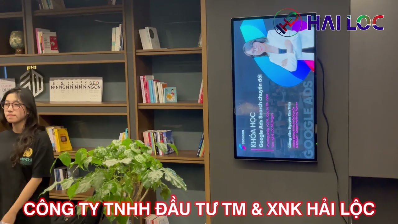 Thi công màn hình LED 43 inch tại USB số 1 Thái Hà - Thái Bình Group - Hình ảnh dự án thực tế LED Hải Lộc thi công