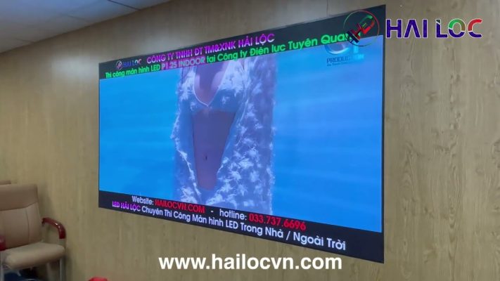 CTY LED Hải Lộc đã thi công màn hình 02.duy .lcv. tuyen quang evn