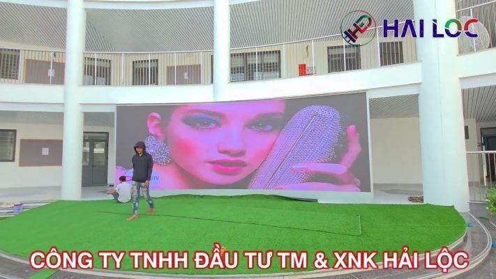 CTY LED Hải Lộc đã thi công màn hình đạo. man non anh sao