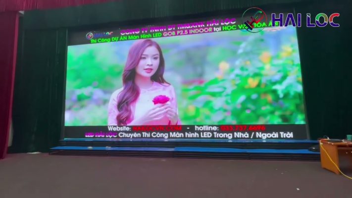 CTY LED Hải Lộc đã thi công màn hình Hailoc.08.LCV. PHI HỌC VIỆN TÒA ÁN P3, P4 OUT