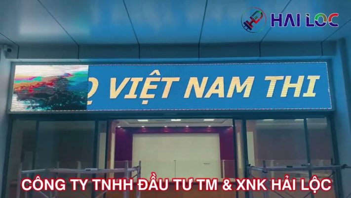 CTY LED Hải Lộc đã thi công màn hình Hailoc.agr.bang 1