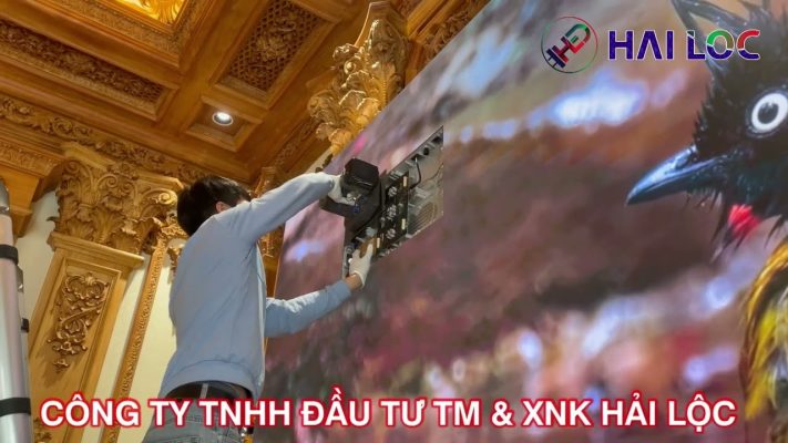 CTY LED Hải Lộc đã thi công màn hình LED đăng cấp P0.93 lâu đài xuân thuỷ
