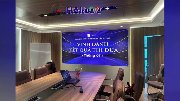CTY LED Hải Lộc đã thi công màn hình phi. emir
